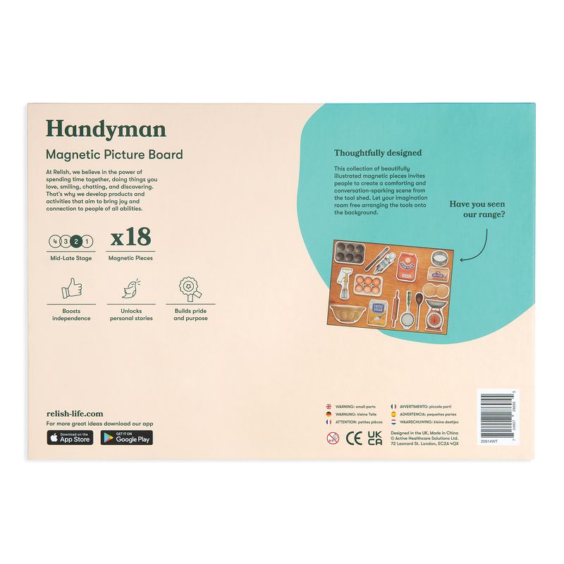 Taktil magnettavle- verktøy