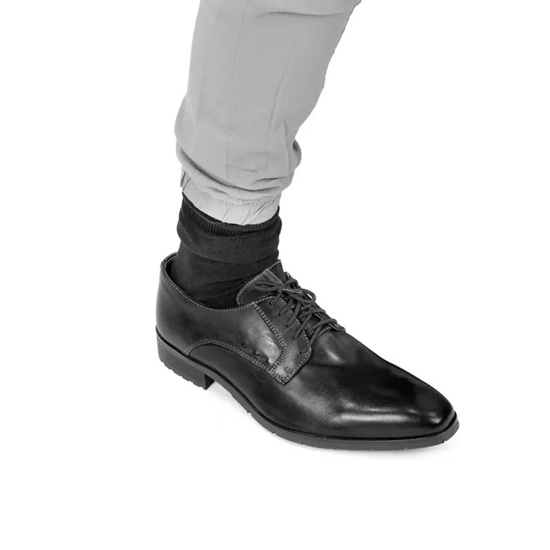 Elastiske skolisser brun