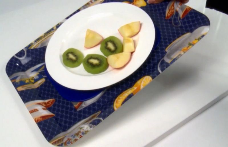 Sklikke 35x25cm blå