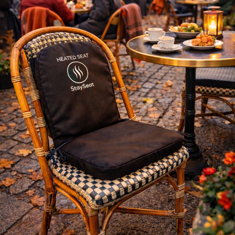 StaySeat - Oppvarmet sittepute