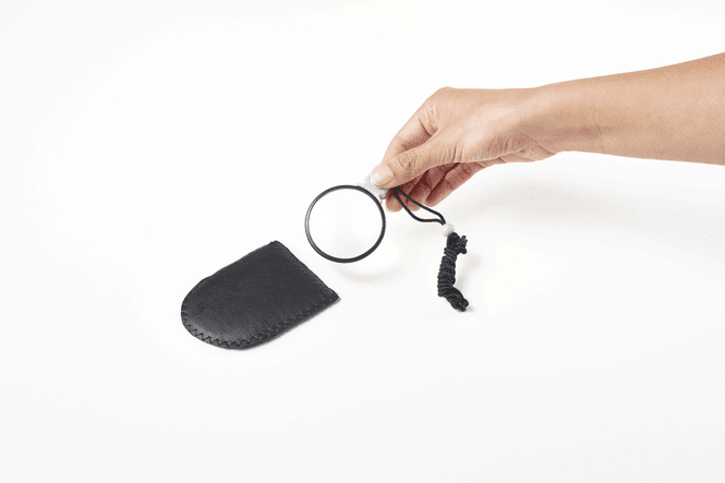 Hovedbilde Forstørrelsesglass-lommestørrelse