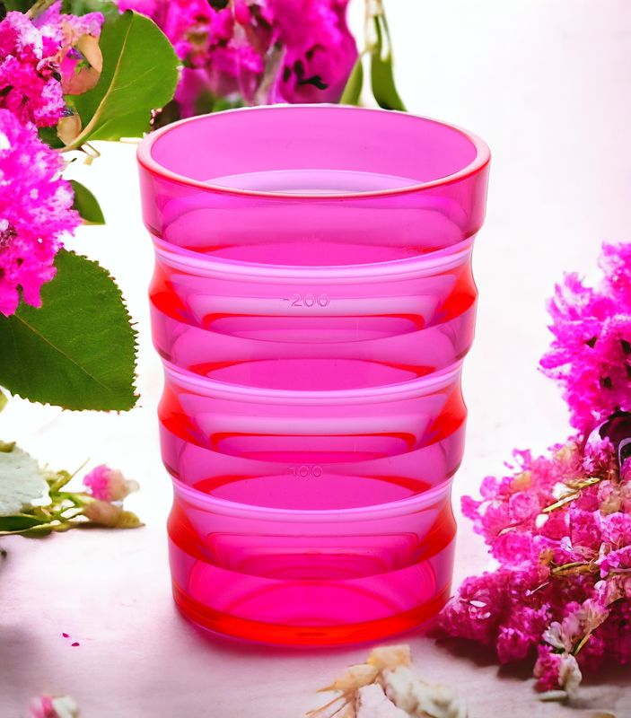 Godt grep kopp rosa, 4pk